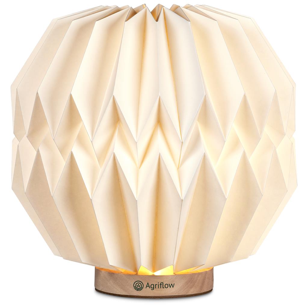 Okiyo Kosuke Wood & Paper LED Lamp