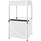 Ovation Sublimated Gazebo 1m X 1m Kiosk - 3 Half-Wall Skins