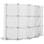 Legend Curved Banner Wall with Wings 2.85m x 2.25m
