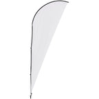 Legend 2M Sublimated Sharkfin Double-Sided Flying Banner - 1 complete unit