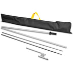 Legend 3M Sublimated Arcfin Double-Sided Flying Banner - 1 complete unit