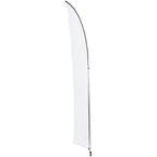 Legend 4M Sublimated Arcfin Double-Sided Flying Banner - 1 complete unit