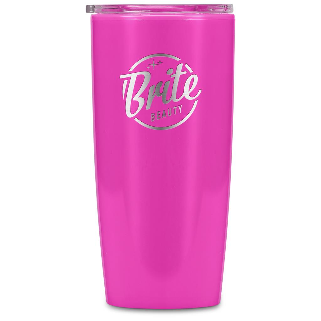 Altitude Daytona Plastic 2-in-1 Double-Wall Tumbler & Straw - 600ml