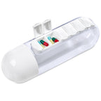 Altitude Vita-Stream Pill Box Plastic Water Bottle - 600ml