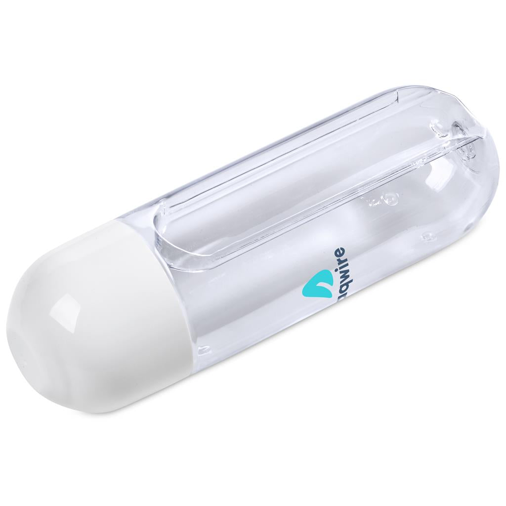 Altitude Vita-Stream Pill Box Plastic Water Bottle - 600ml