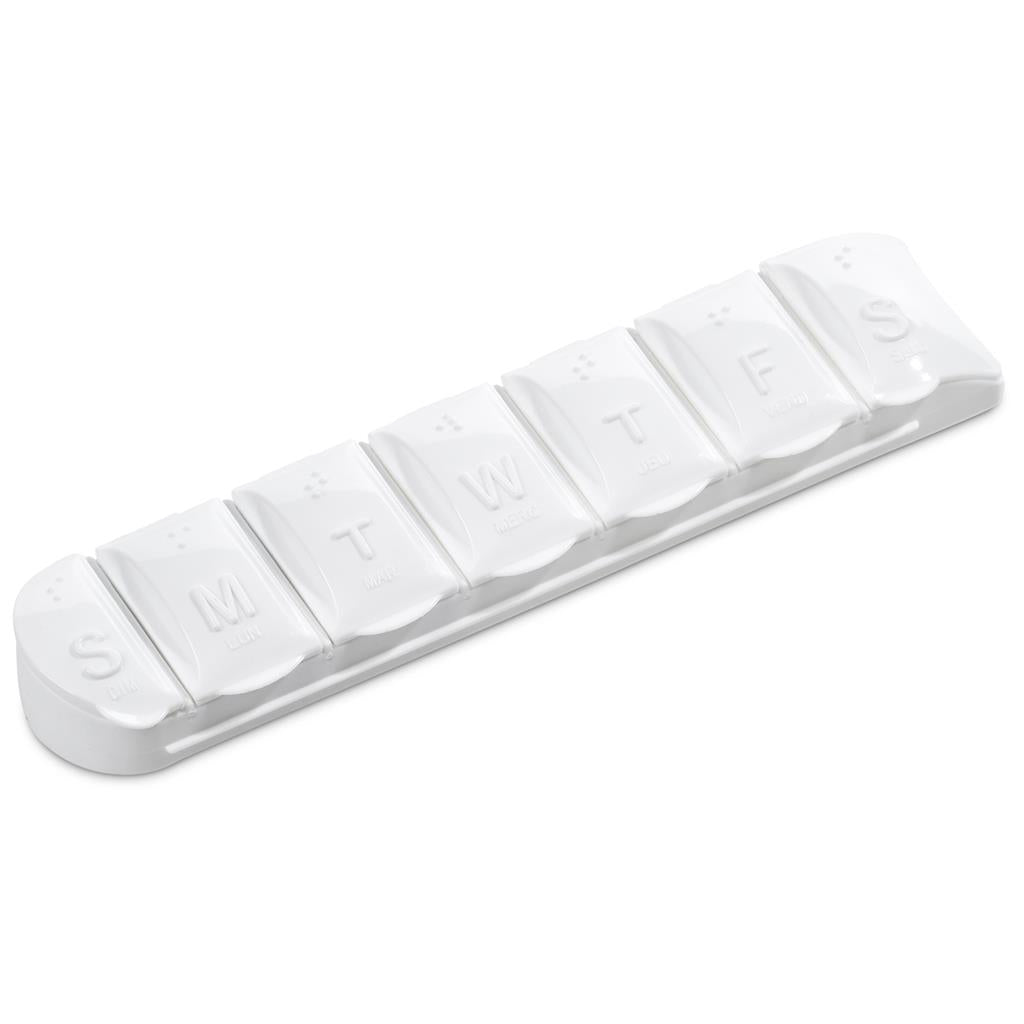 Altitude Vita-Stream Pill Box Plastic Water Bottle - 600ml