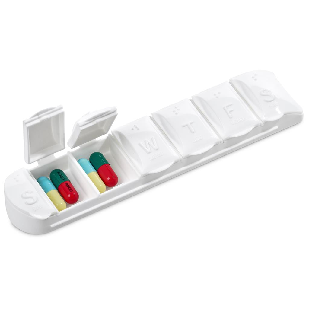 Altitude Vita-Stream Pill Box Plastic Water Bottle - 600ml