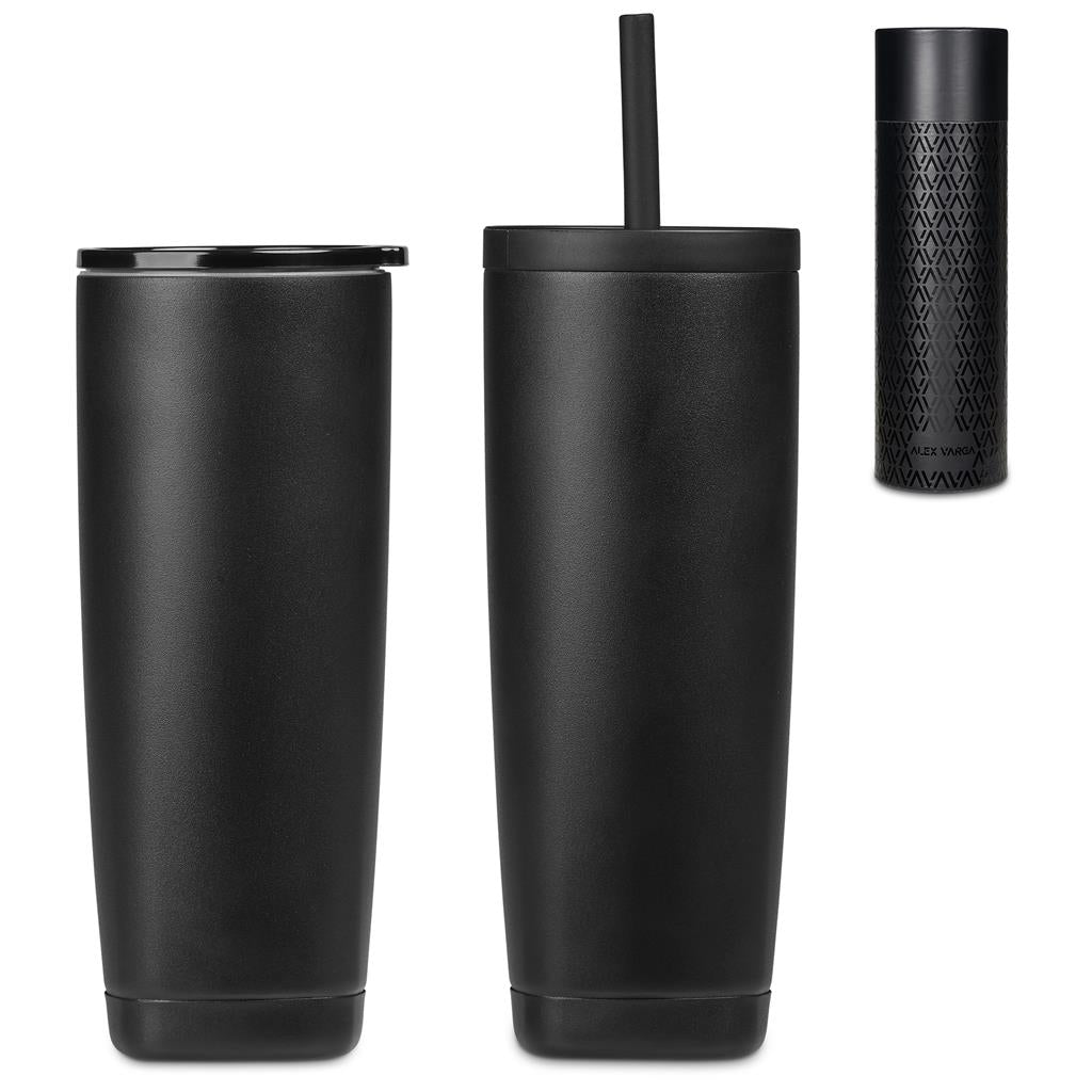 Alex Varga Aurelian Stainless Steel 2-in-1 Vacuum Tumbler & Straw - 530ml