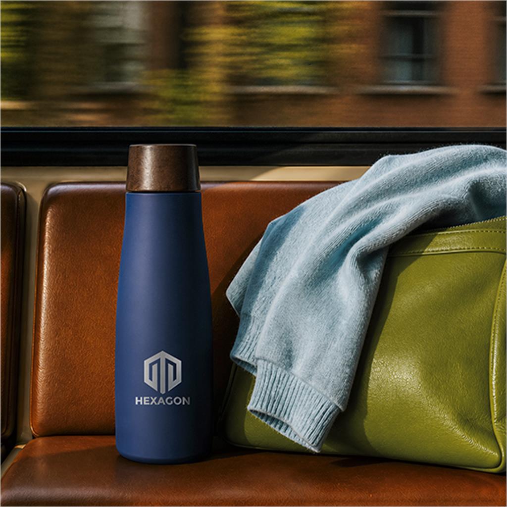 Serendipio Snowdonia Stainless Steel Vacuum Water Bottle - 600ml