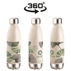 Okiyo Kimi Wheat Straw Water Bottle - 680ml