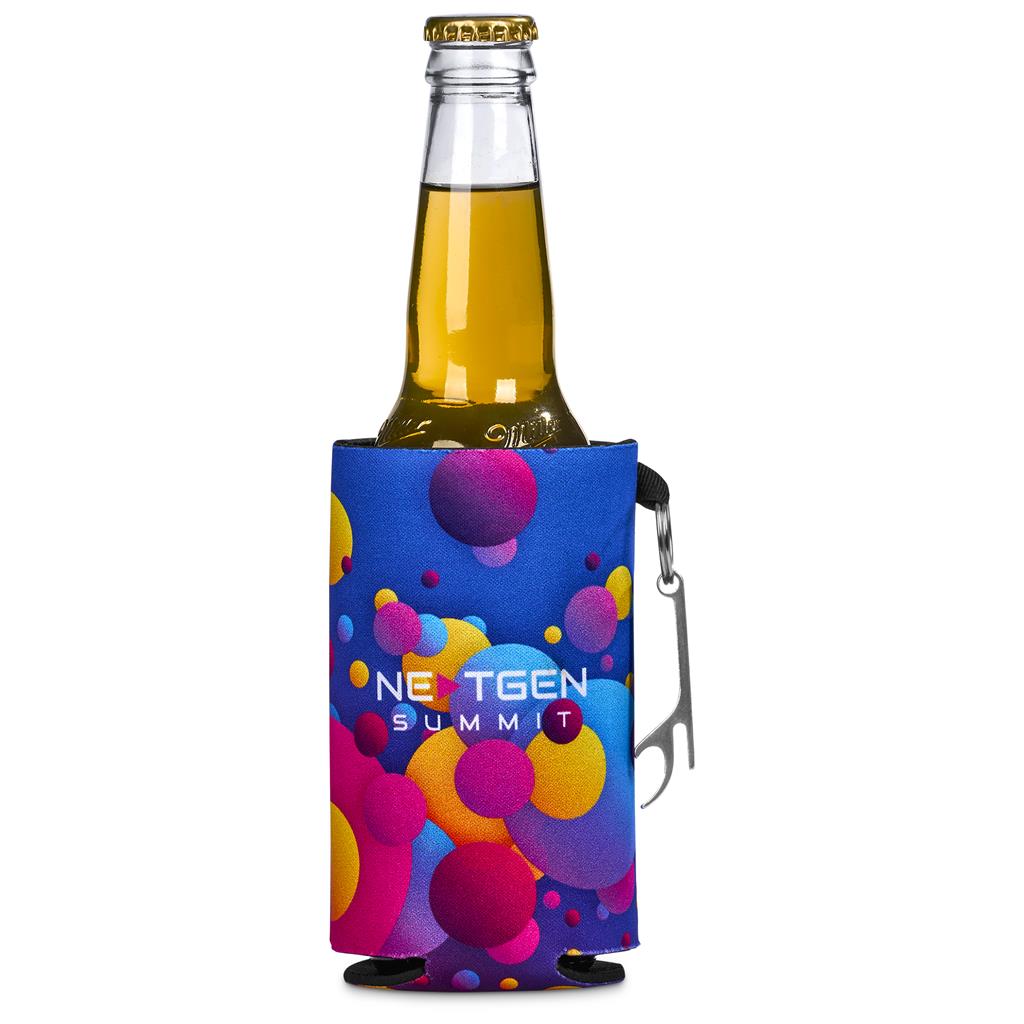 Hoppla Freezo Neoprene Stubby Cooler With Bottle Opener