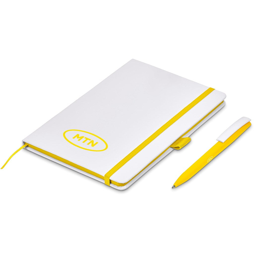 Olson Notebook & Pen Set - Yellow