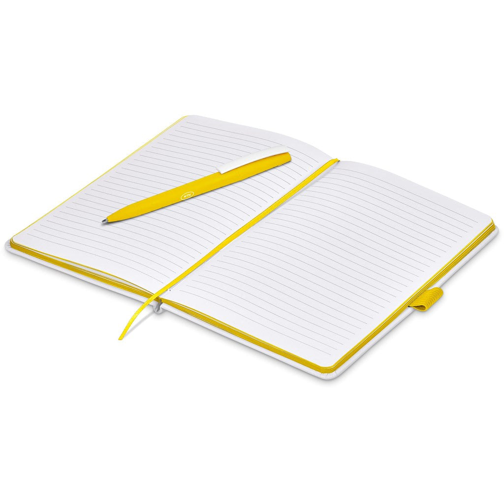 Olson Notebook & Pen Set - Yellow