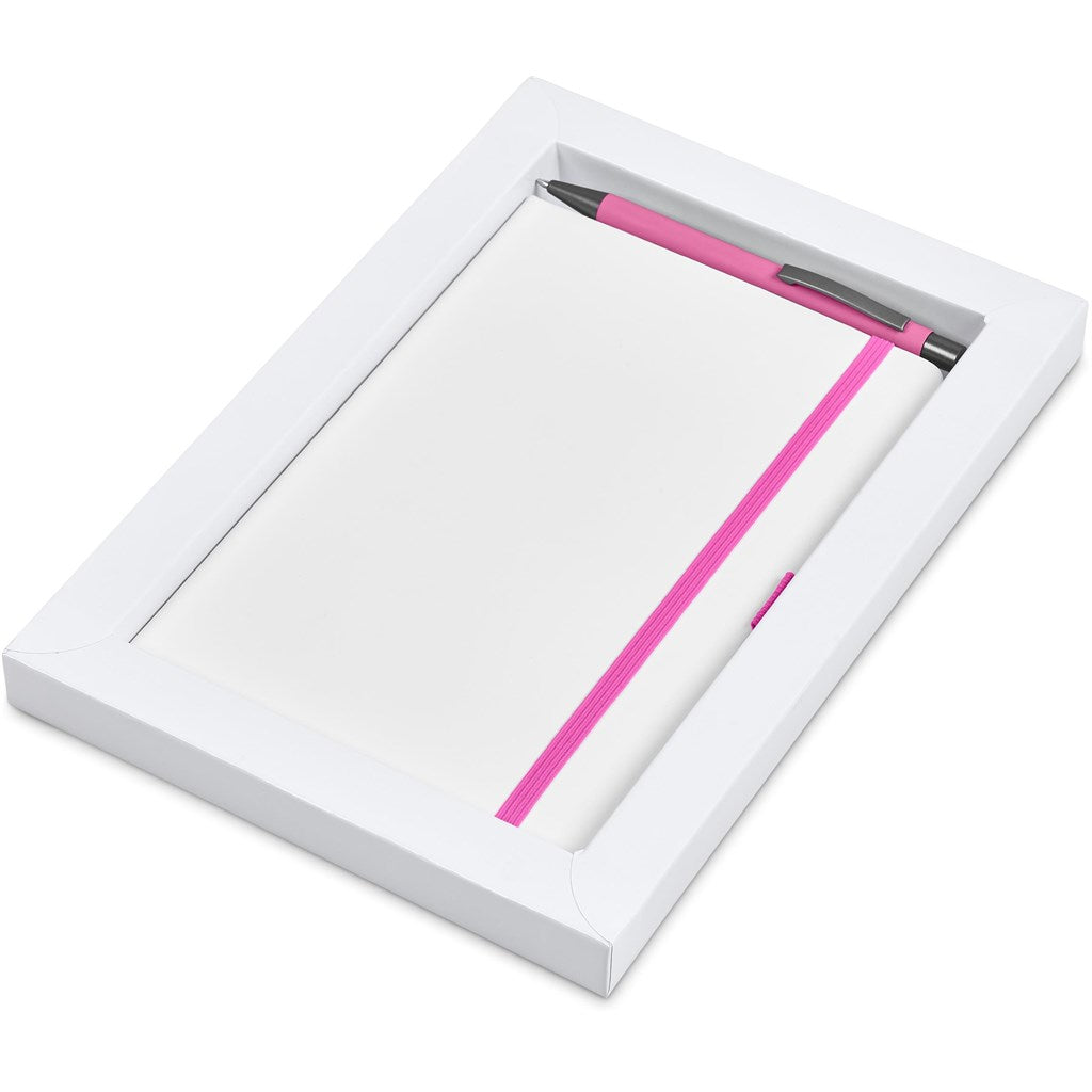 Duncan Notebook & Pen Set - Pink