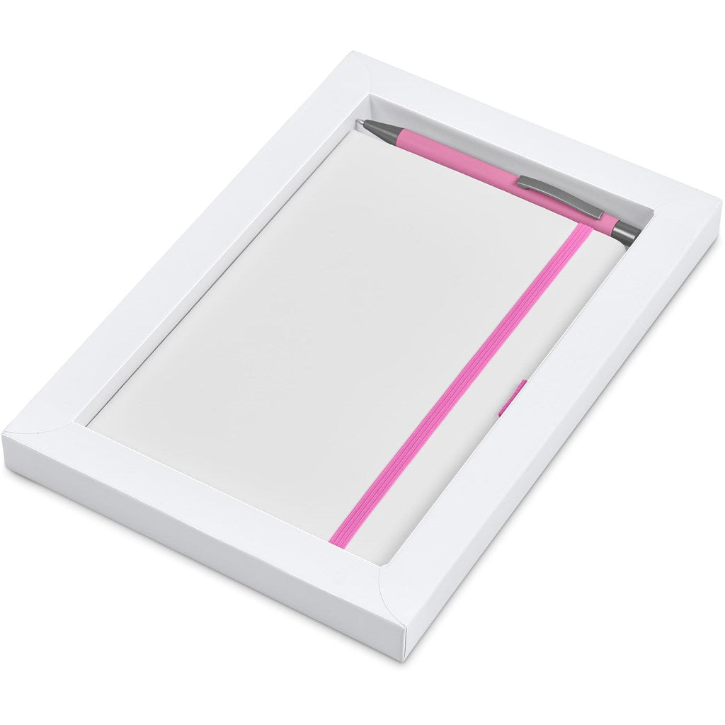 Duncan Notebook & Pen Set - Pink
