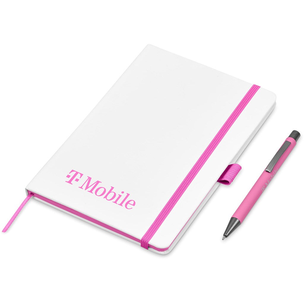 Duncan Notebook & Pen Set - Pink