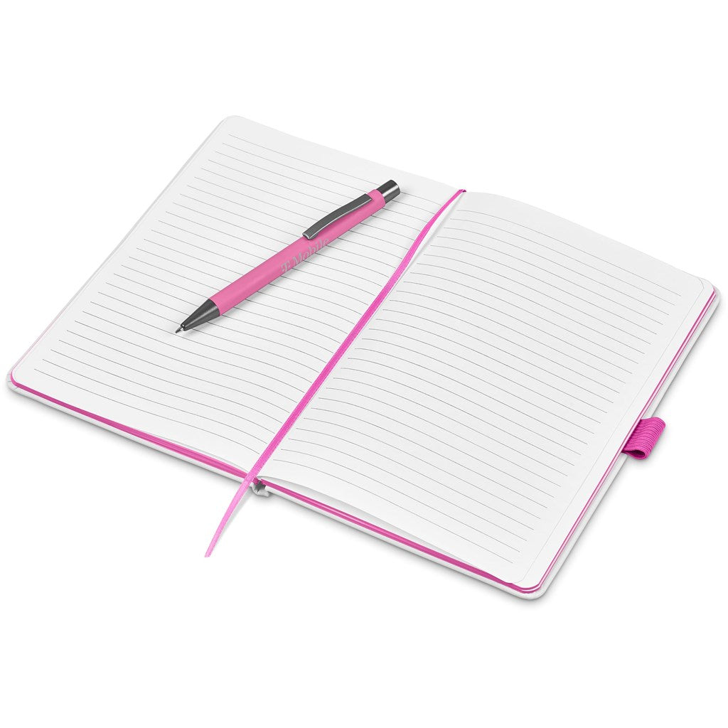 Duncan Notebook & Pen Set - Pink