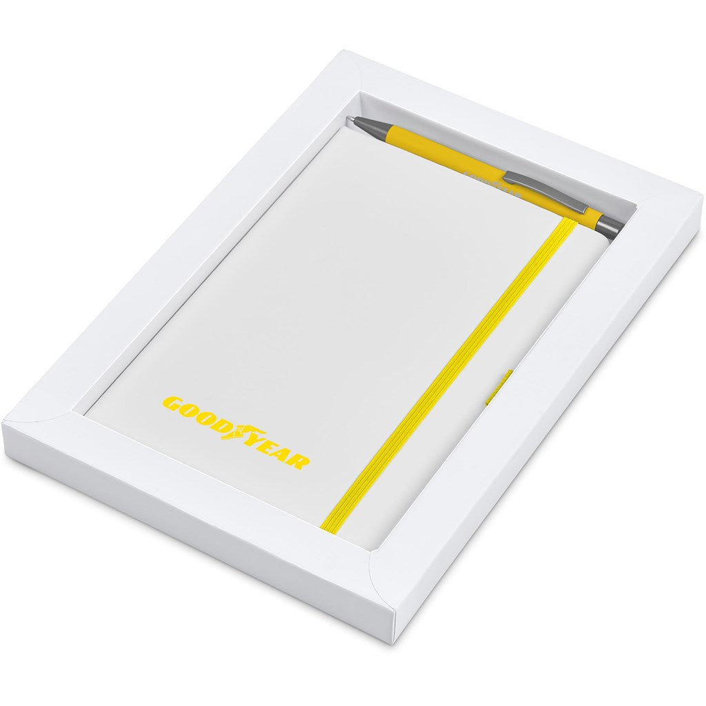 Duncan Notebook & Pen Set - Yellow