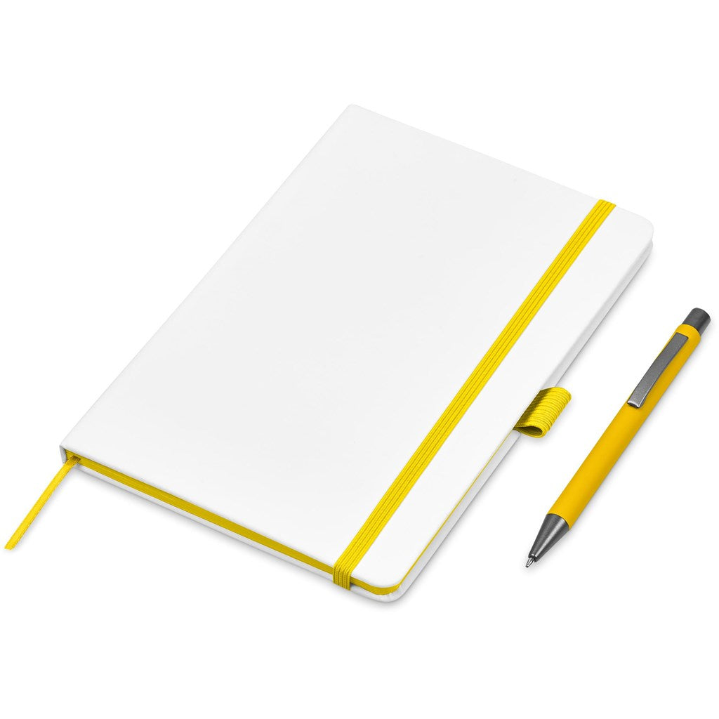 Duncan Notebook & Pen Set - Yellow