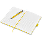 Duncan Notebook & Pen Set - Yellow