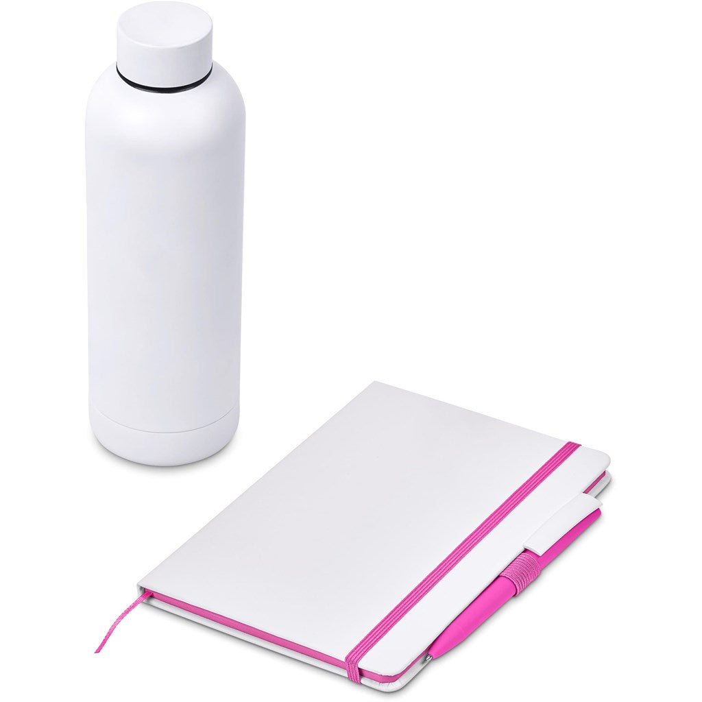 Clark White Gift Set - Pink