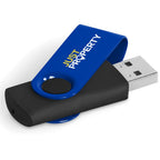 Axis Gyro Black Flash Drive - 32GB
