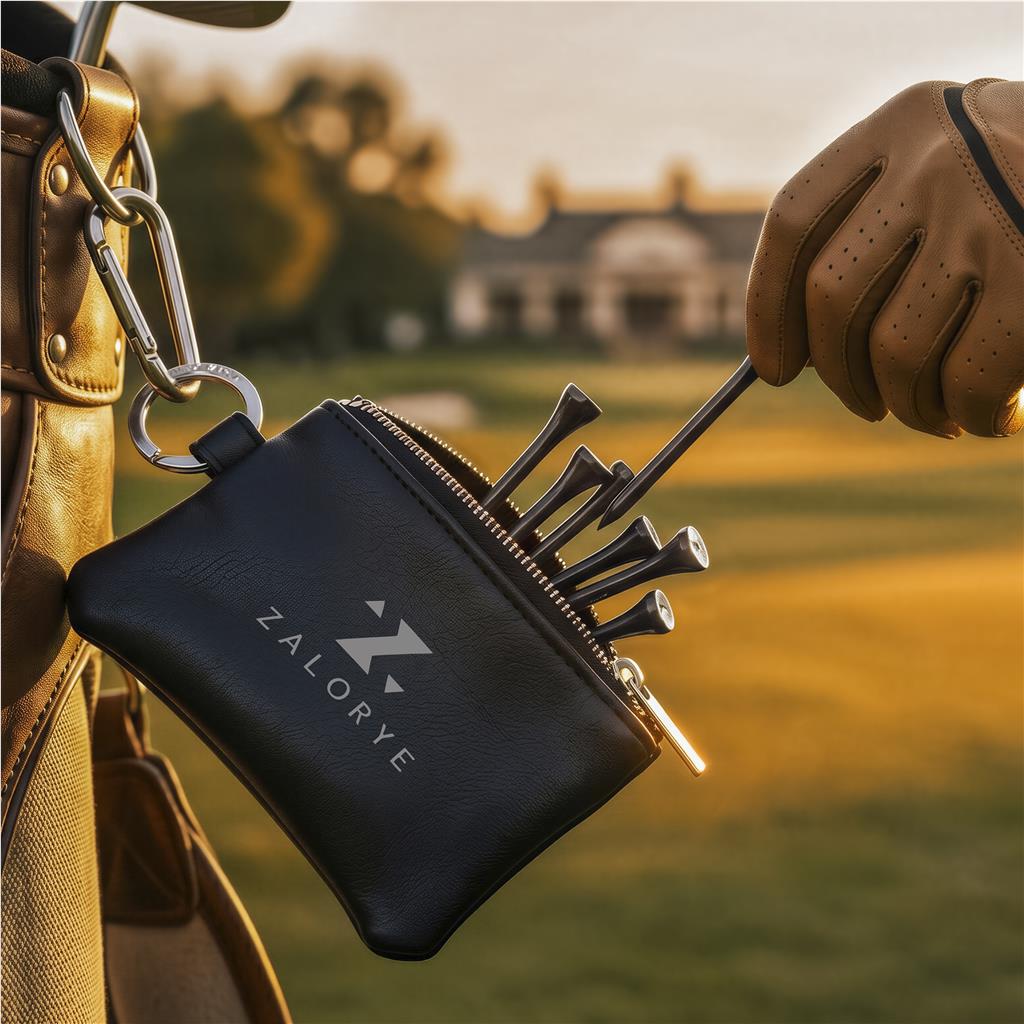 Alex Varga Dinero Pouch and Tees Golf Set