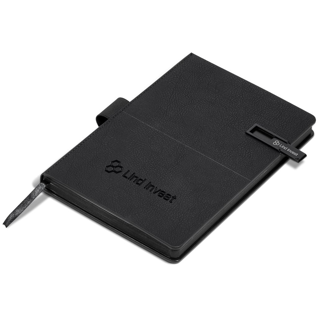 Alex Varga Corinthia Flash Drive Notebook & Pen Set - 32GB