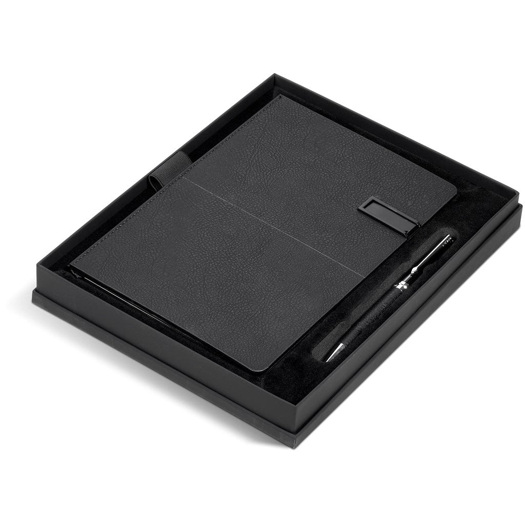 Alex Varga Corinthia Flash Drive Notebook & Pen Set - 32GB