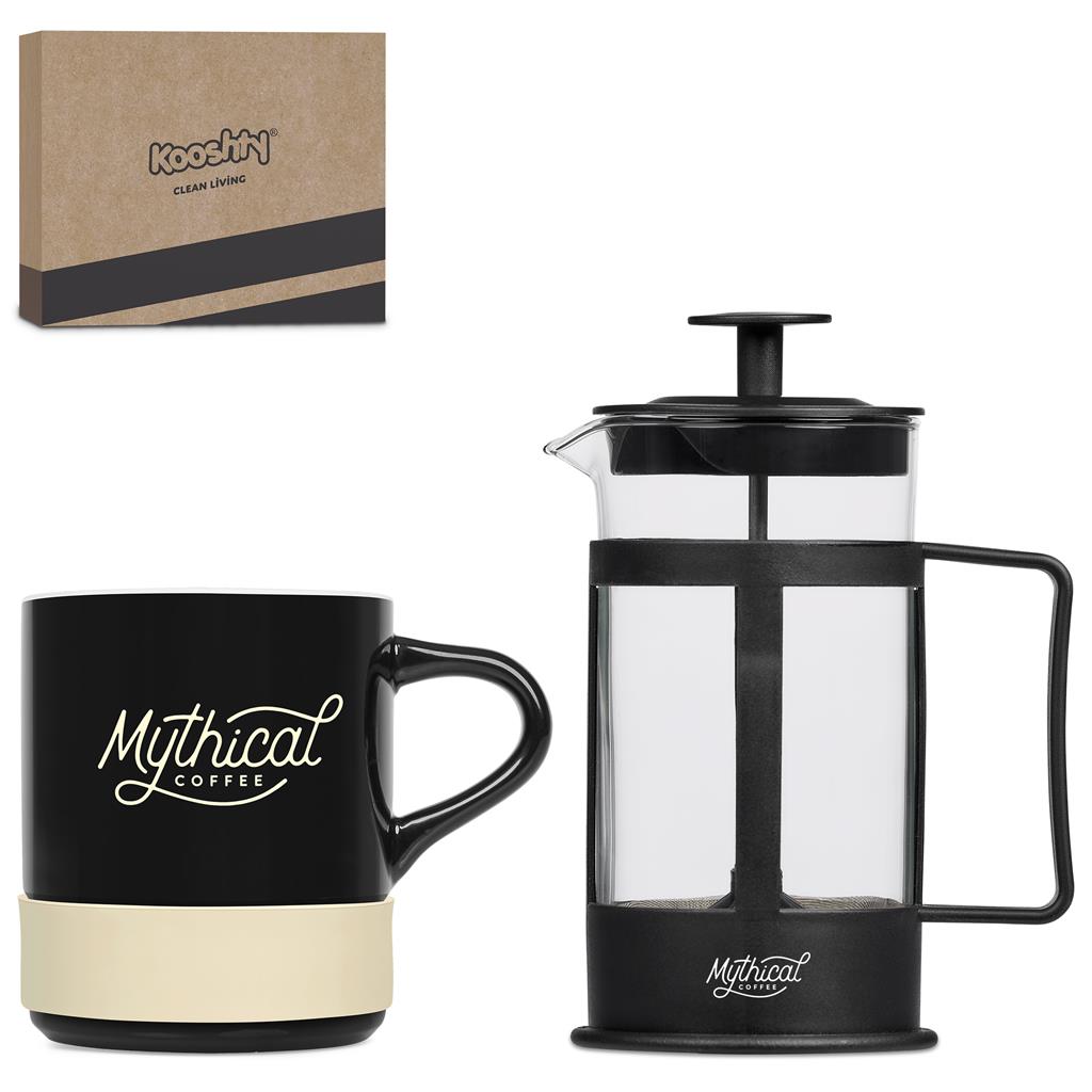 Kooshty Mixalot Black Koffee Set