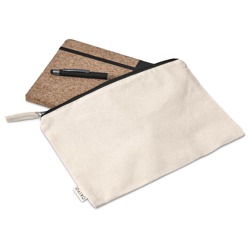 Okiyo Denki Cork Notebook & Pen Set