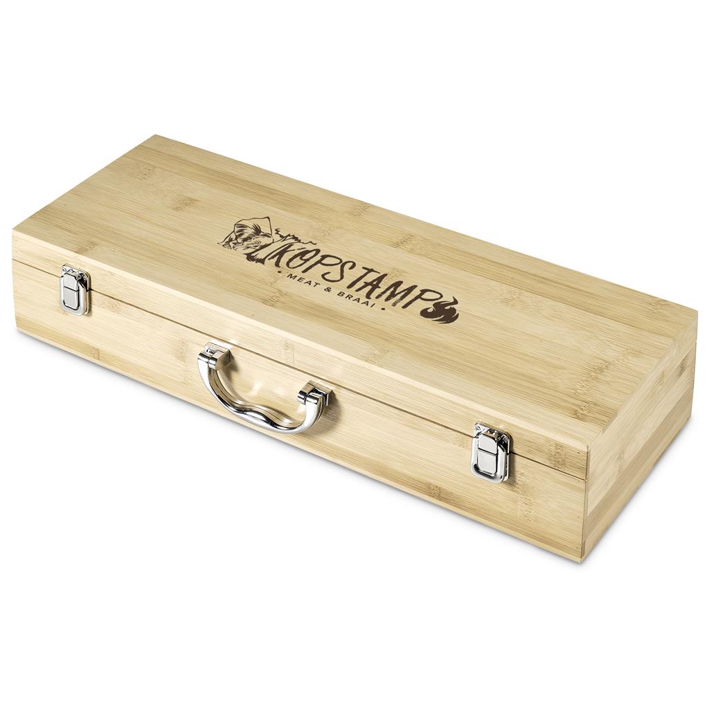 Okiyo Yakiniku Bamboo 5-Piece Braai Set