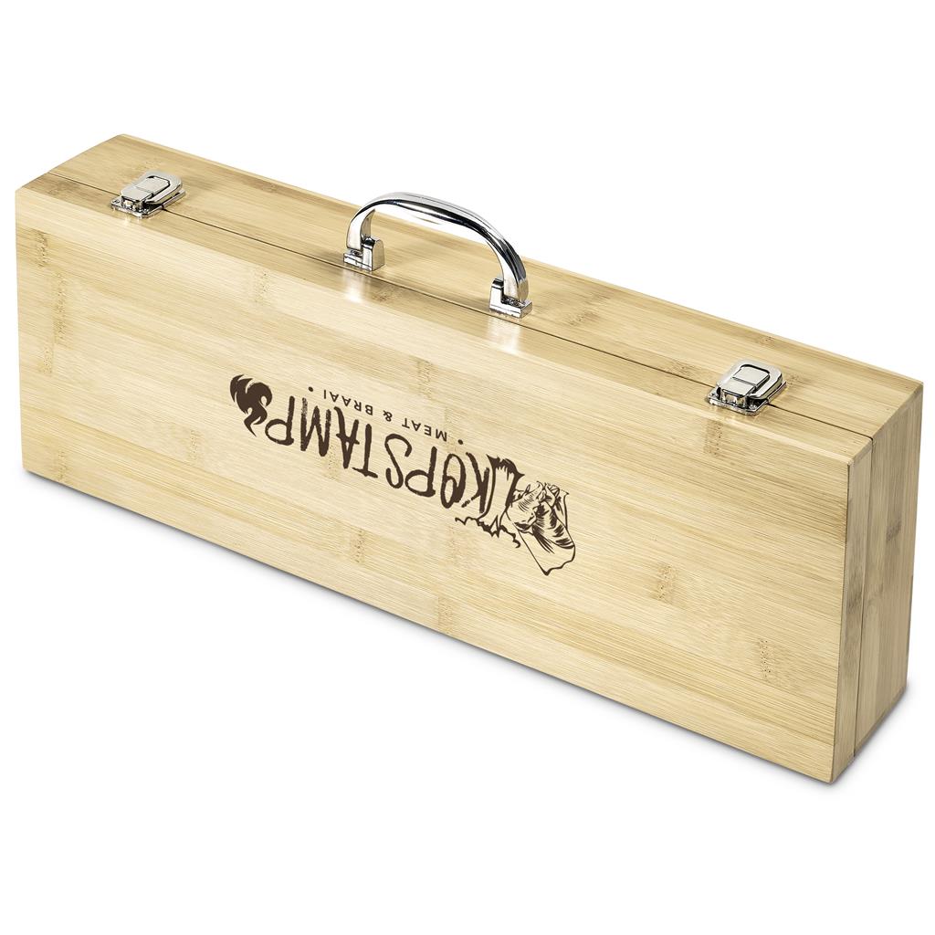 Okiyo Yakiniku Bamboo 5-Piece Braai Set