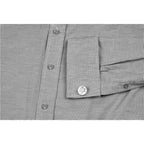 Ladies Long Sleeve Taylor Shirt - Grey