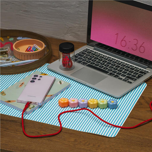 Altitude Capsit Fast Charge USB-A to Type-C Charging  Cable in Jar