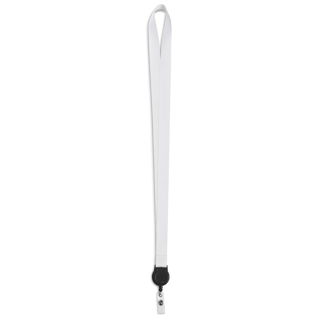 Altitude Badge Reel Single-Sided Sublimated Satin Lanyard