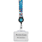 Altitude Badge Reel Single-Sided Sublimated Satin Lanyard
