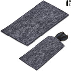 Okiyo Shedo Recycled PET Felt Glasses Pouch
