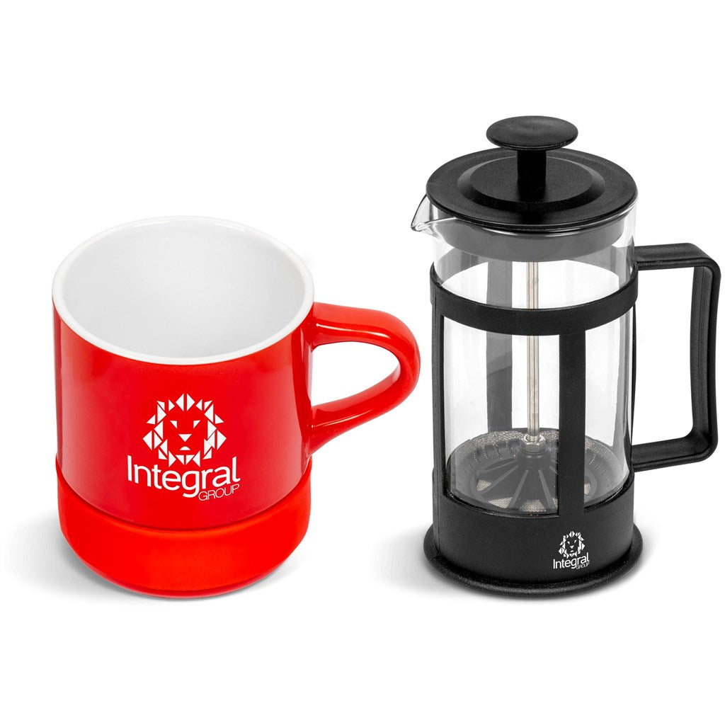 Kooshty Mixalot Match Koffee Set - 320ml - Red
