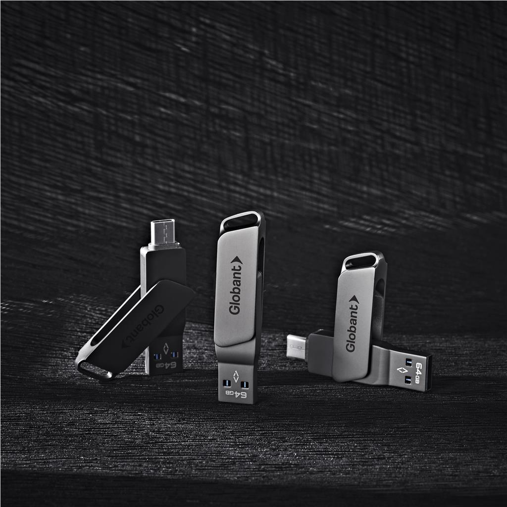 Alex Varga Atraxia Dual Flash Drive – 64GB