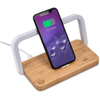 Okiyo Yoru Bamboo Wireless Charger & Night Light