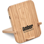 Okiyo Noryoku Bamboo Wireless Charging Phone Stand
