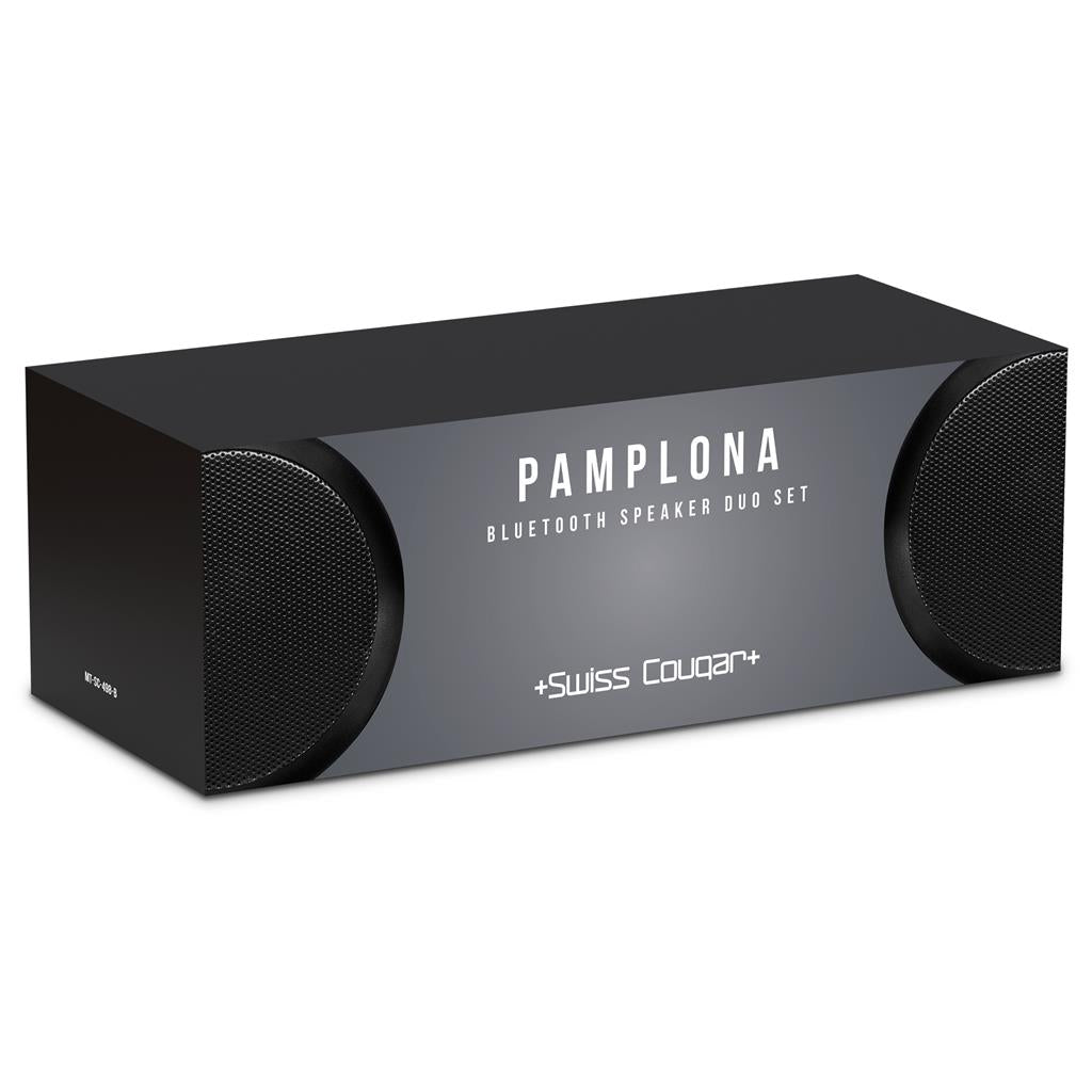 Swiss Cougar Pamplona Bluetooth Speaker Duo Set