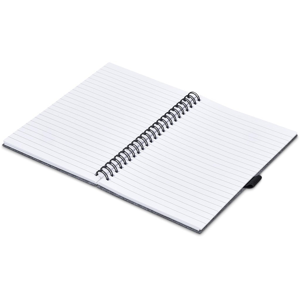 Okiyo Fuji Recycled PET Felt A5 Spiral Notebook