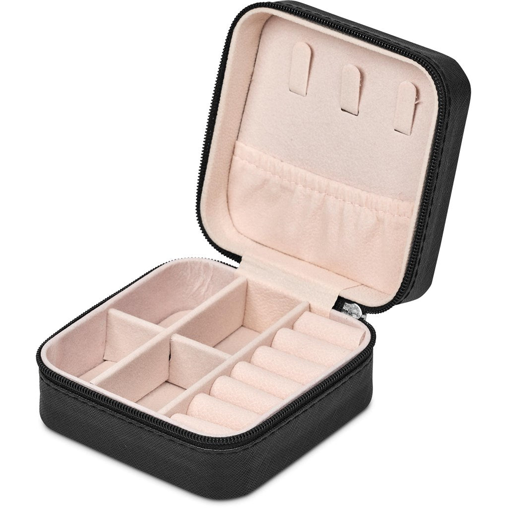 Eva & Elm Crystal Travel Jewellery Box