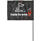 Pre-Printed Sample Hoppla Tournament Golf Flag