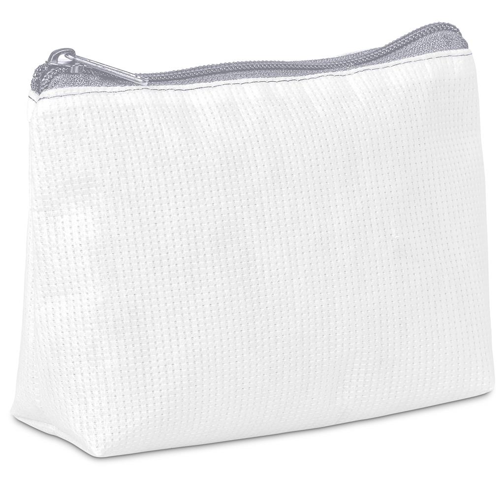 Pre-Production Sample Hoppla Recycled PET Stitch-Bond Mini Toiletry Bag