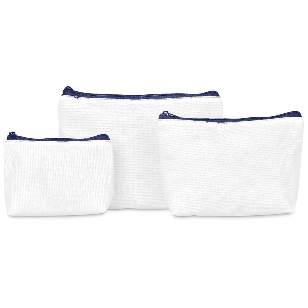 Pre-Production Sample Hoppla Leanne Recycled PET Stitch-Bond Maxi Toiletry Bag