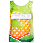 Pre-Production Sample Hoppla Jackal Polyester Caddy Bib with PVC Name Sleeve