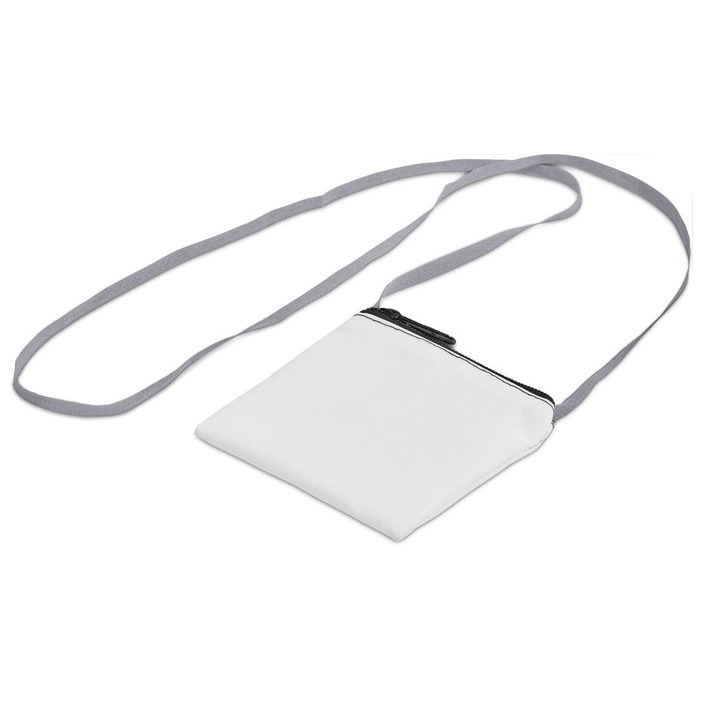 Pre-Production Sample Hoppla Sani Tuck Money Neck Pouch